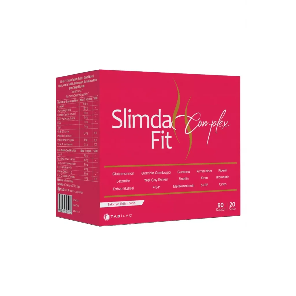 Slimda Fit Complex 60 Kapsül 20 Saşe