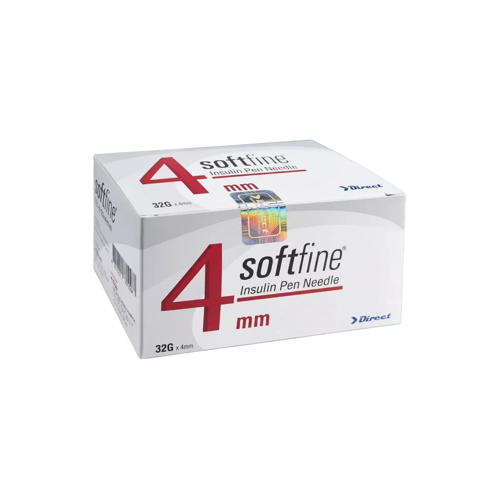 Softfine İnsülin İğne Ucu 4mm