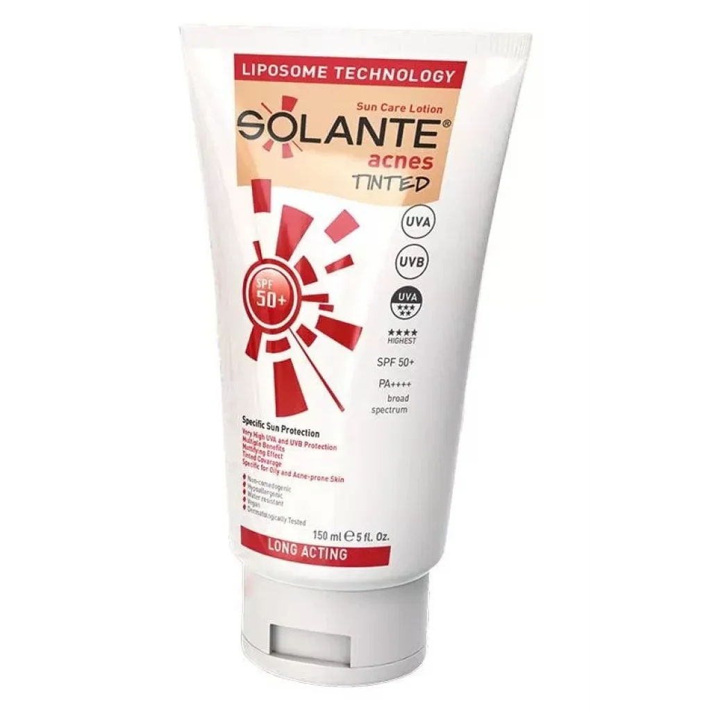 Solante Acnes Tinted SPF50 150 ml