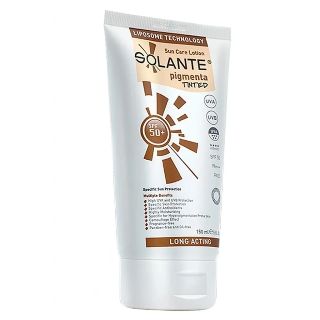 Solante Pigmenta Sun Care Lotion Tinted SPF50+ 150 ml