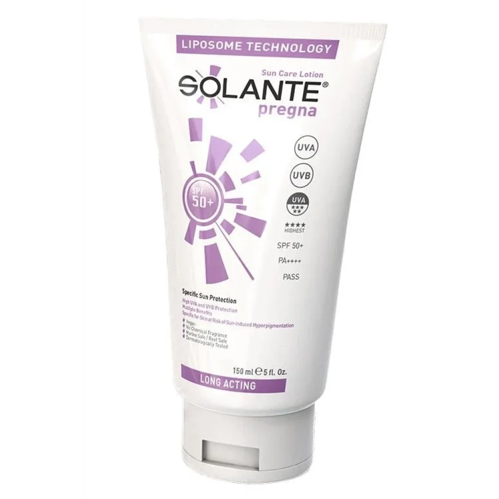 Solante Pregna Hamilelere Özel Güneş Losyonu SPF50 150 ml