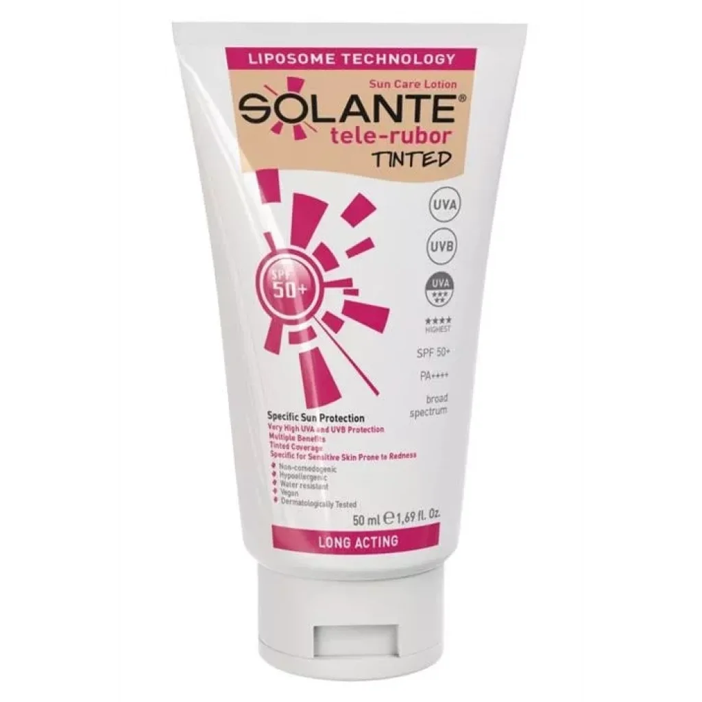 Solante Tele-Rubor Tinted Losyon SPF50+ 50 ml