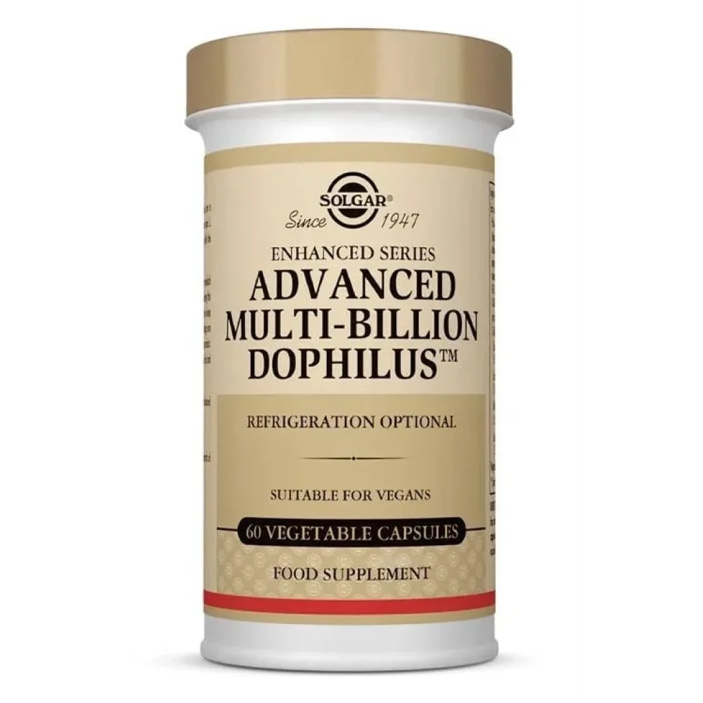 Solgar Advanced Multi-Billion Dophilus 60 Kapsül