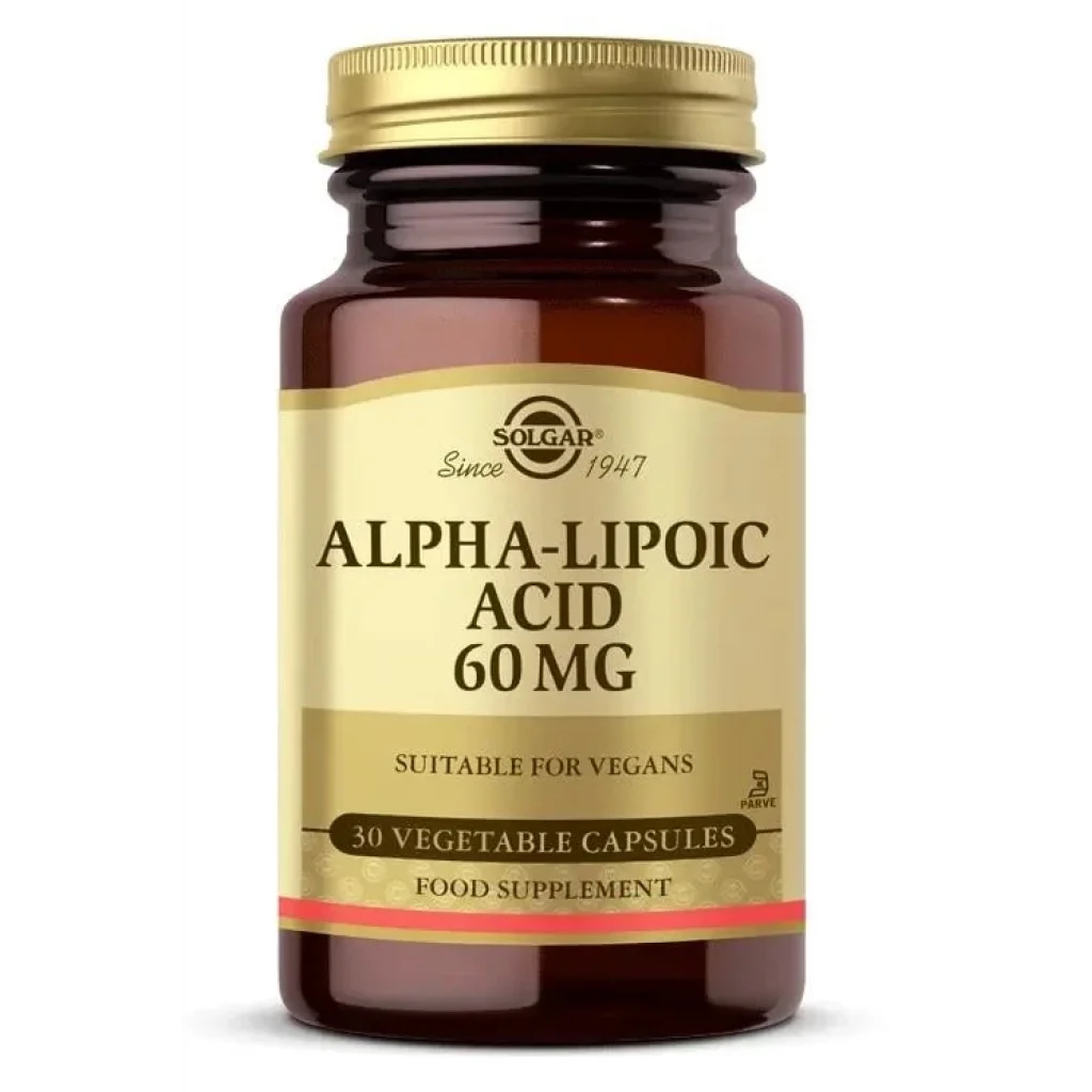 Solgar Alpha Lipo Acid 60 mg 30 Kapsül