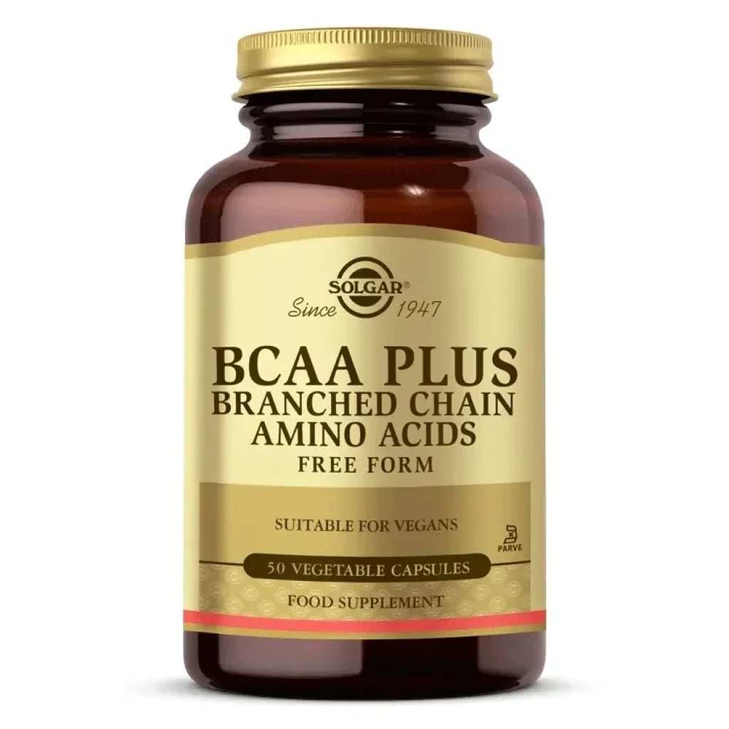 Solgar BCAA Plus 50 Vegetable Capsules