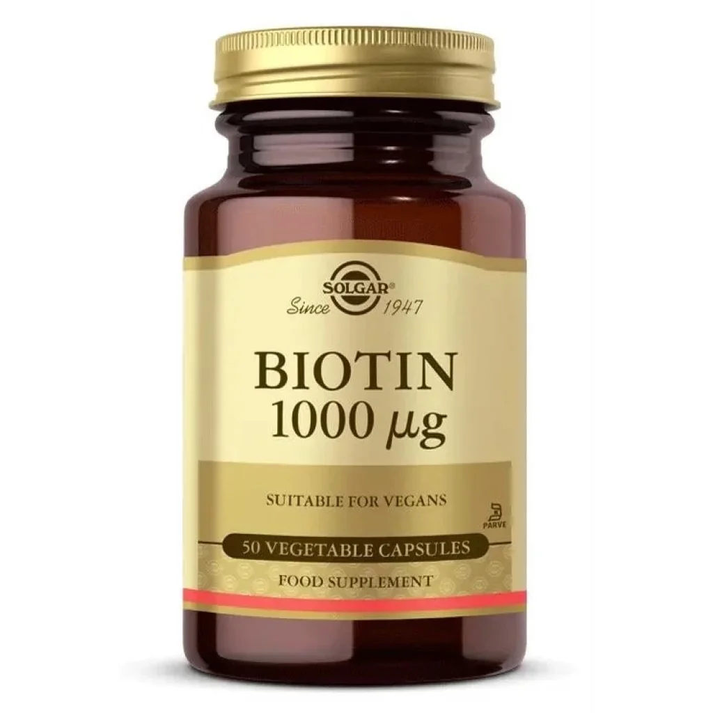 Solgar Biotin 1000 mcg 50 Kapsül