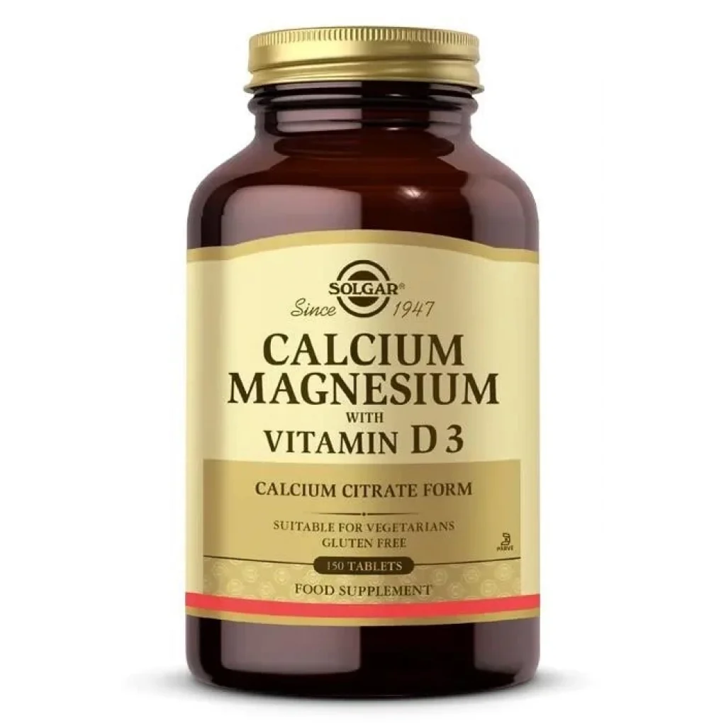 Solgar Calcium Magnesium Vitamin D3 150 Tablet