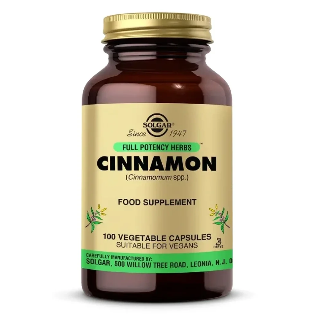 Solgar Cinnamon 100 Kapsül