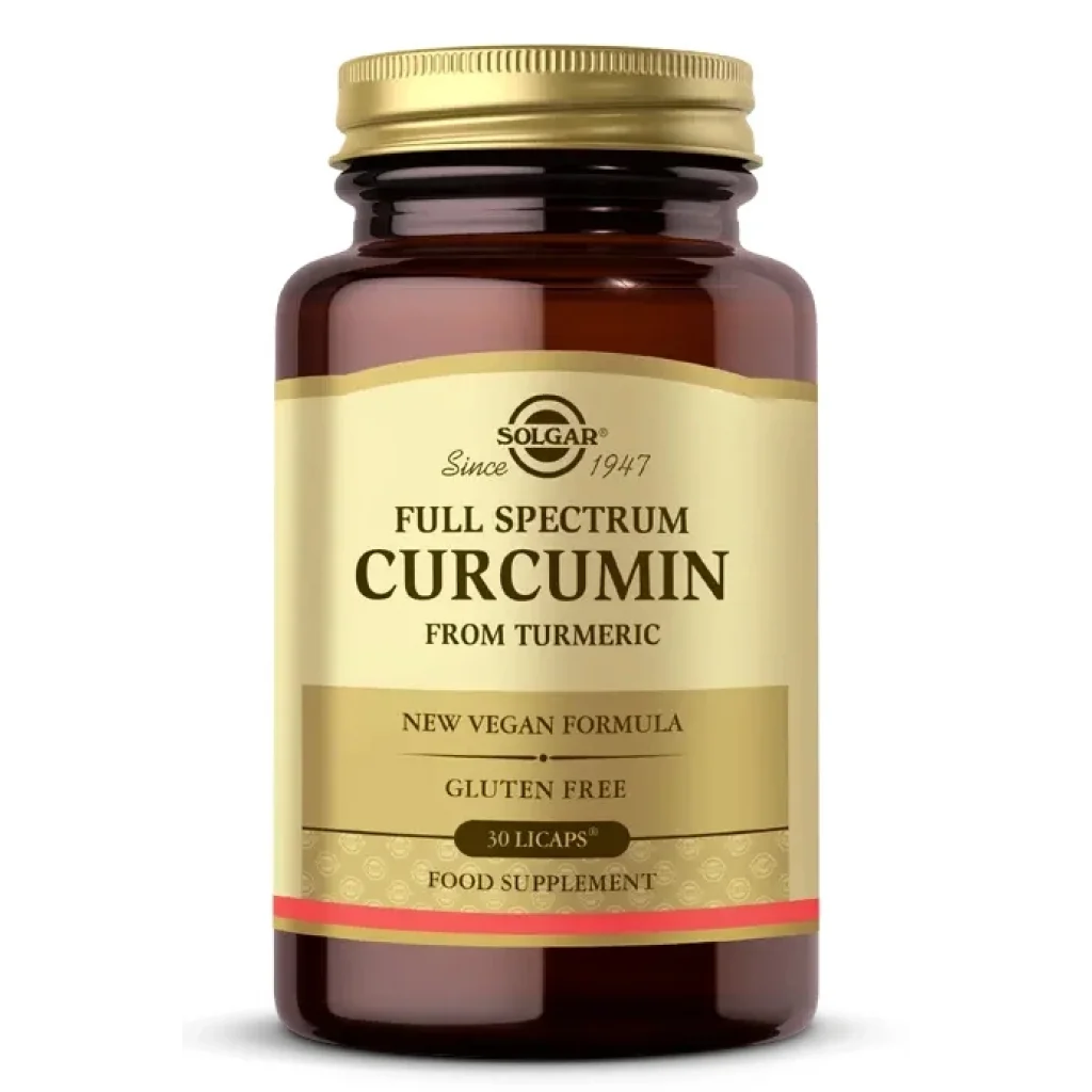 Solgar Curcumin Food Supplement 30 Kapsül
