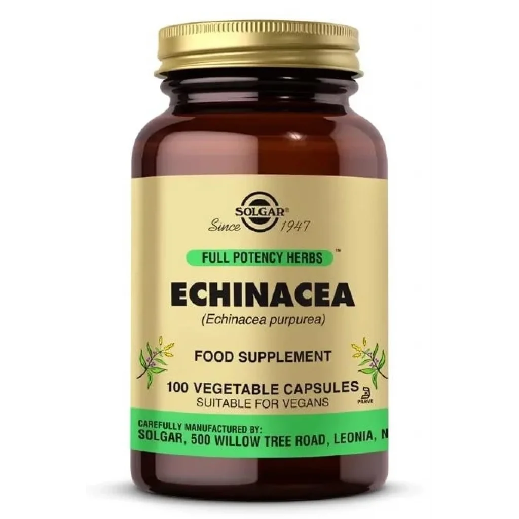 Solgar Echinacea 520 mg 100 Kapsül