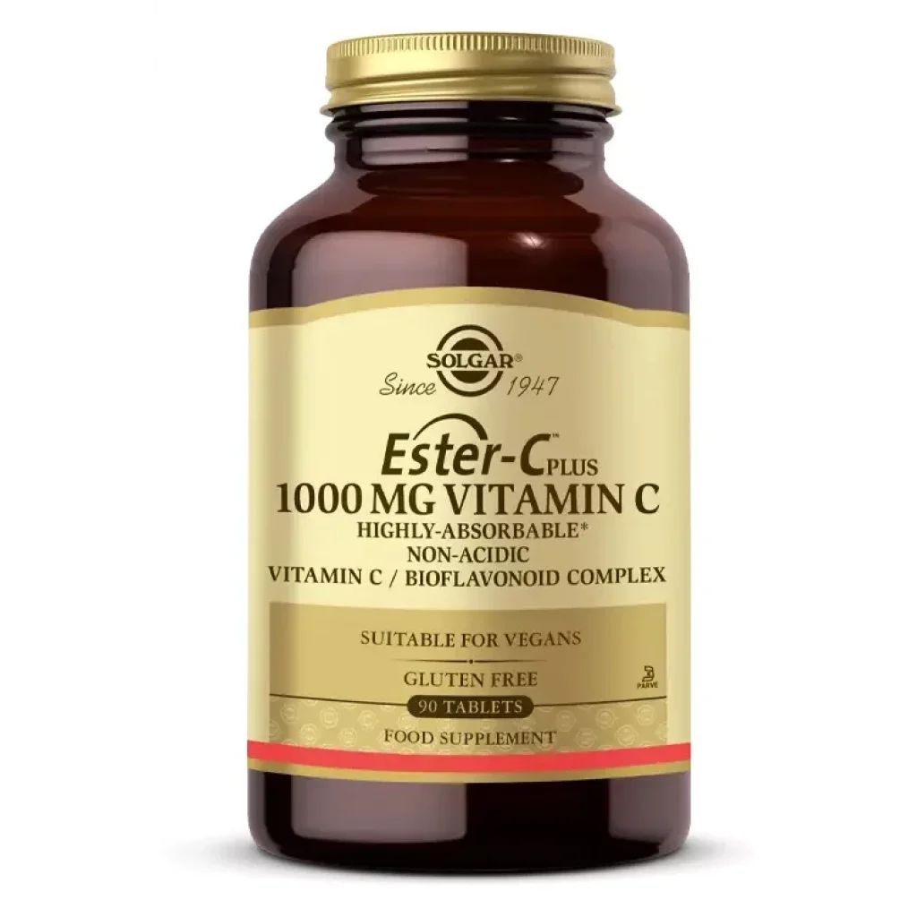 Solgar Ester-C Plus 1000 mg Vitamin C 90 Tablet