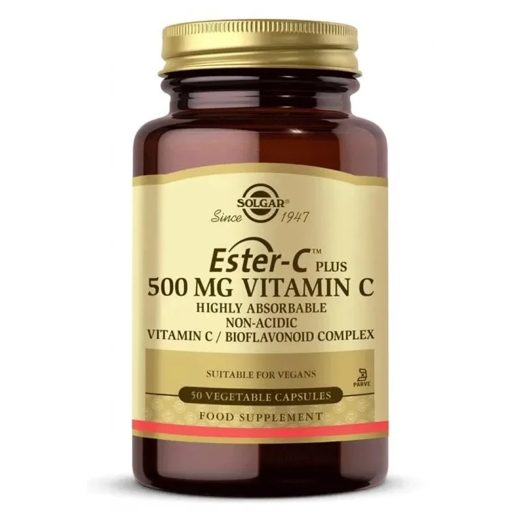 Solgar Ester-C Plus 500 mg 50 Kapsül