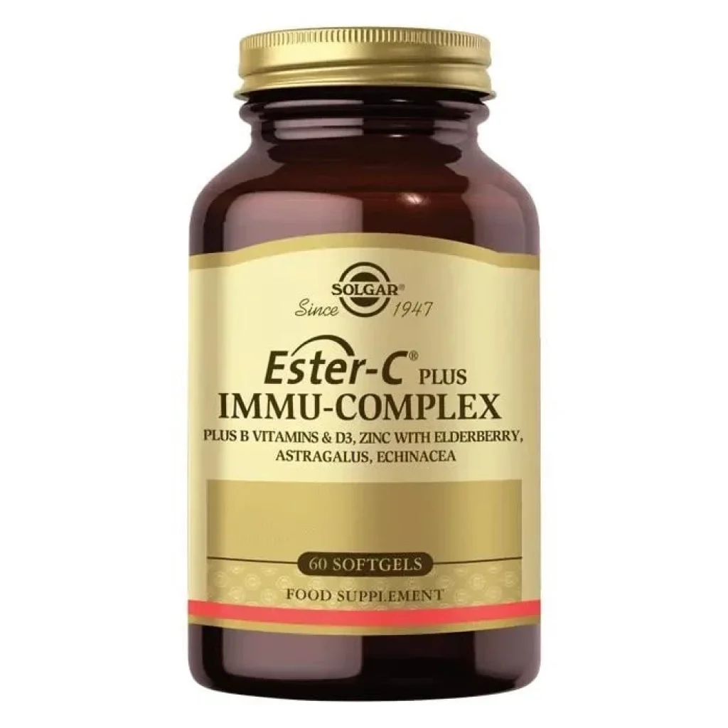 Solgar Ester-C Plus Immu-Complex 60 Softgel