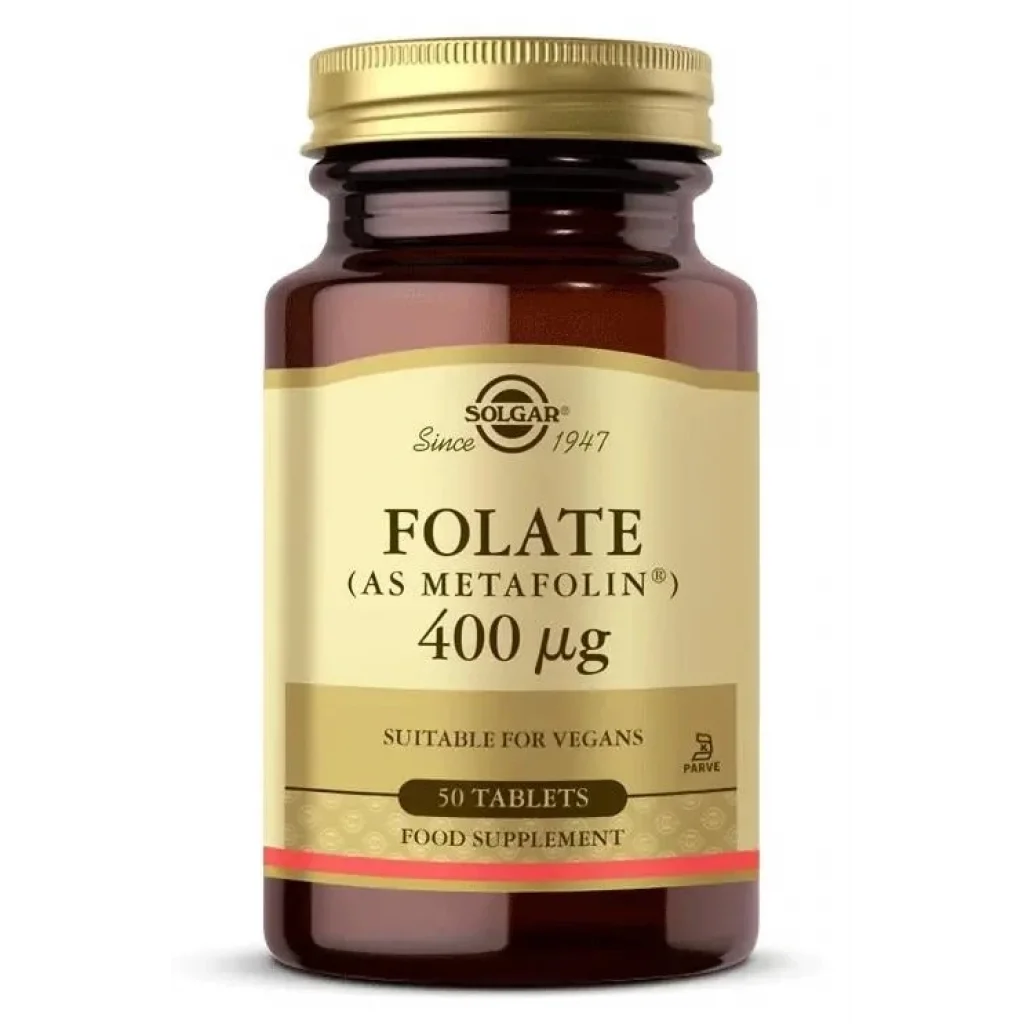 Solgar Folate 400 mg 50 Tablet