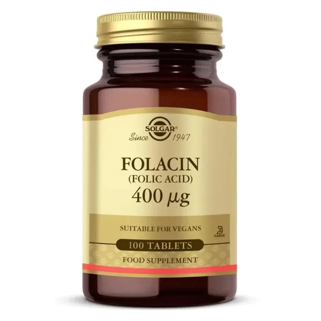 Solgar Folic Acid 400 mcg 100 Tablet