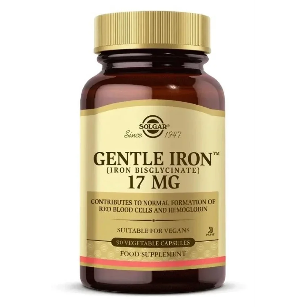 Solgar Gentle Iron 17 mg 90 Kapsül
