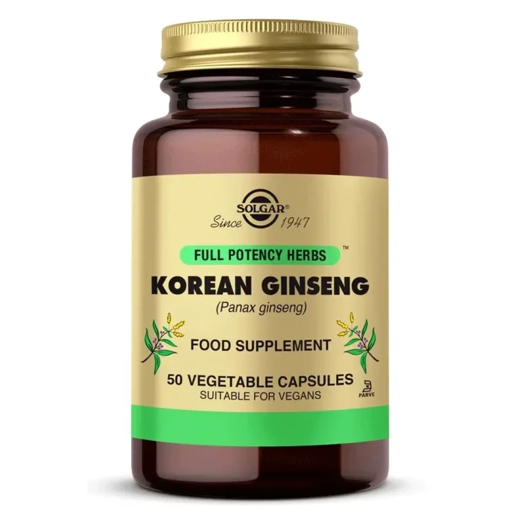 Solgar Korean Ginseng 50 Kapsül