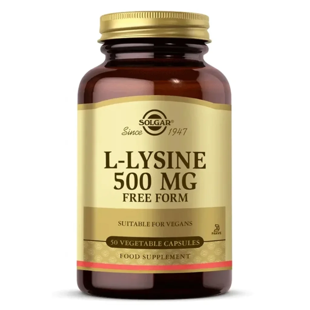 Solgar L-Lysine 500 mg 50 Kapsül