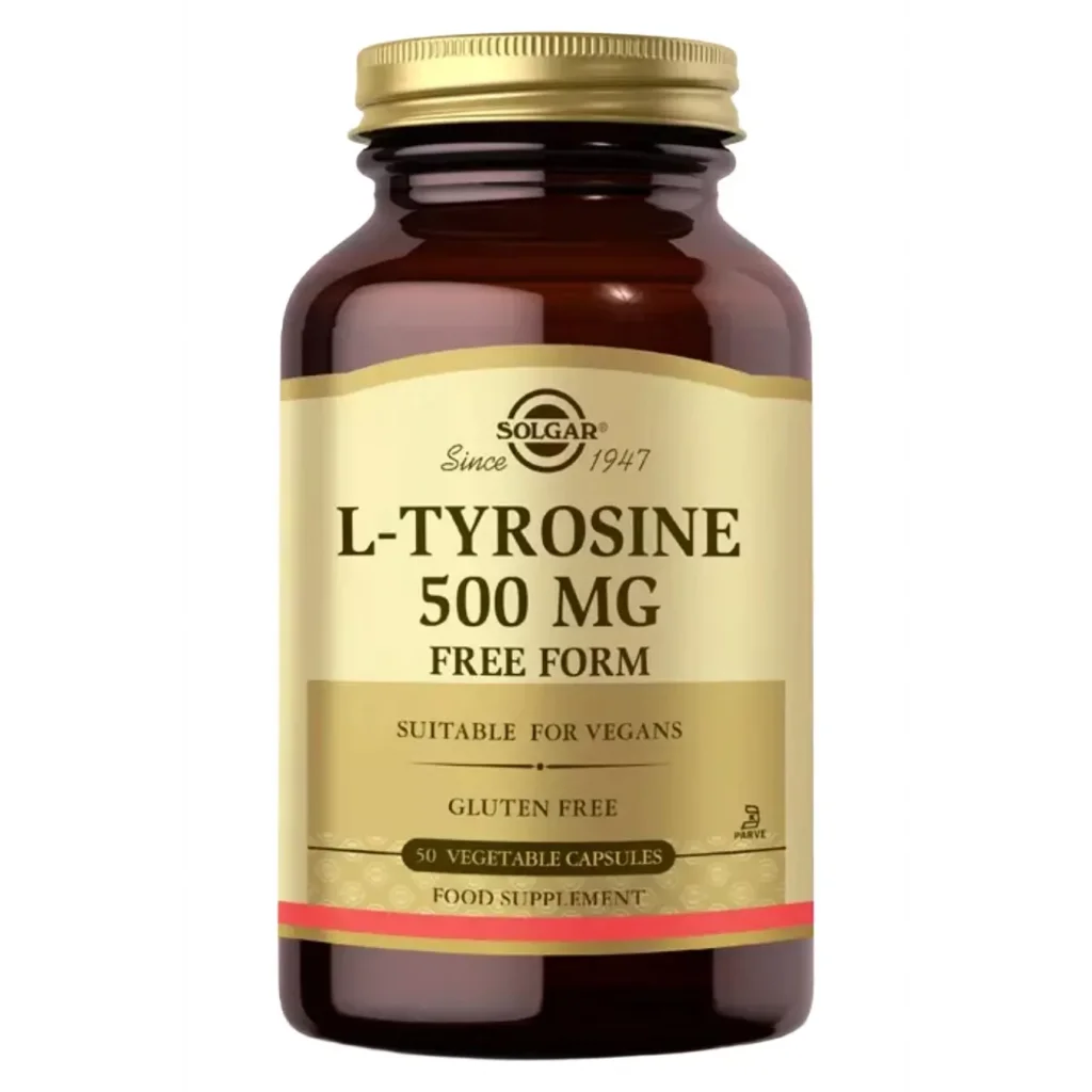 Solgar L-Tyrosine 500 mg 50 Kapsül