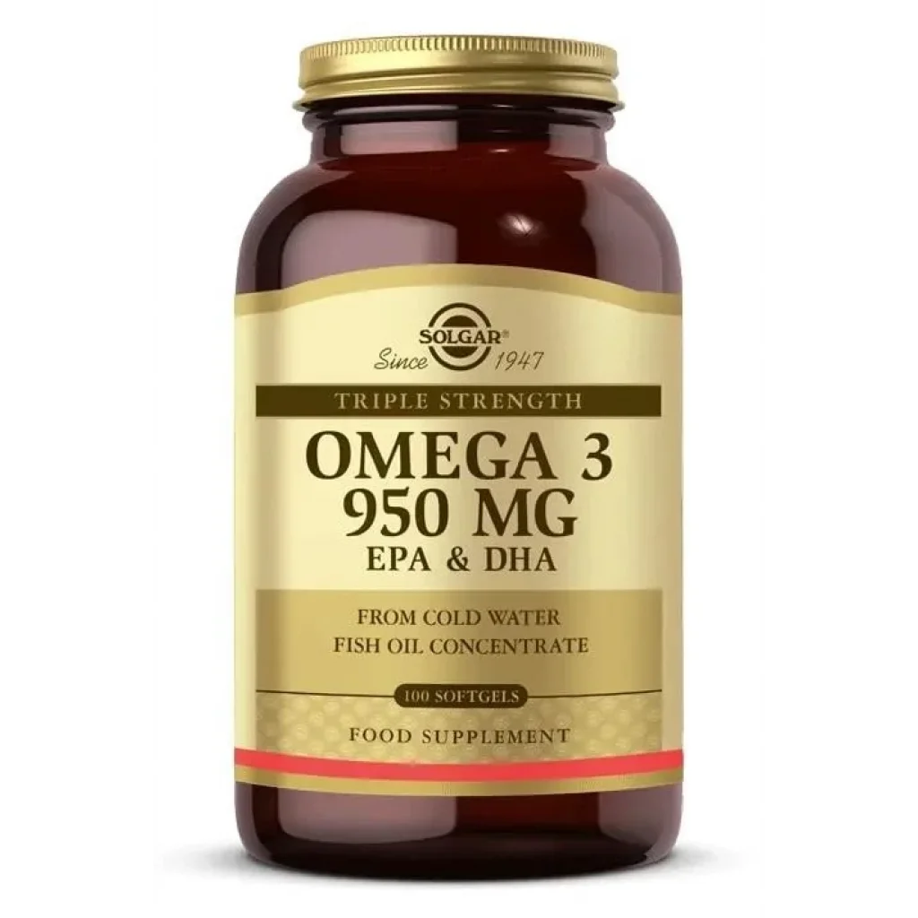 Solgar Omega-3 950 mg 100 Kapsül