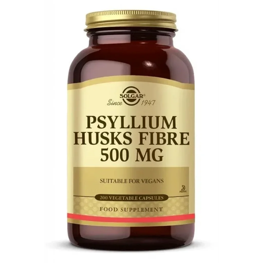 Solgar Psyllium Huks 500 mg 200 Kapsül