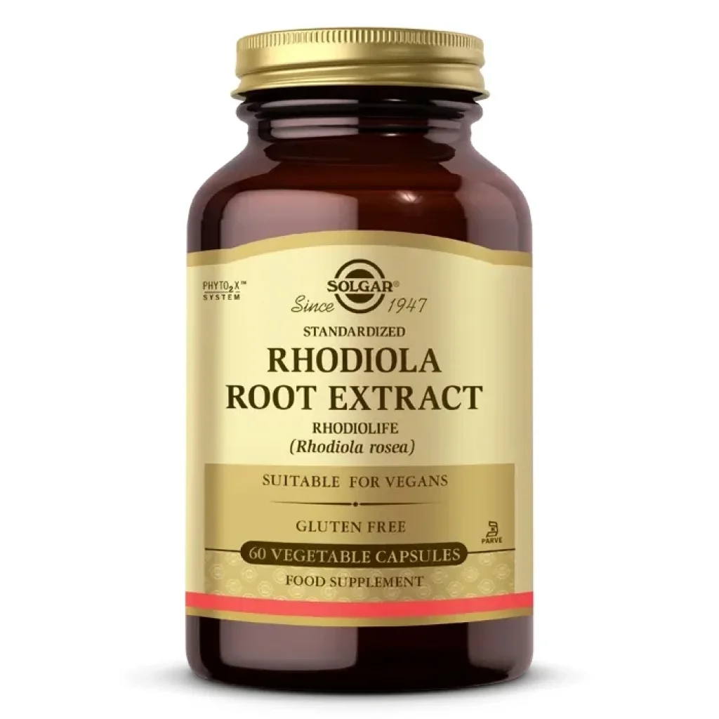 Solgar Rhodiola Root 60 Kapsül