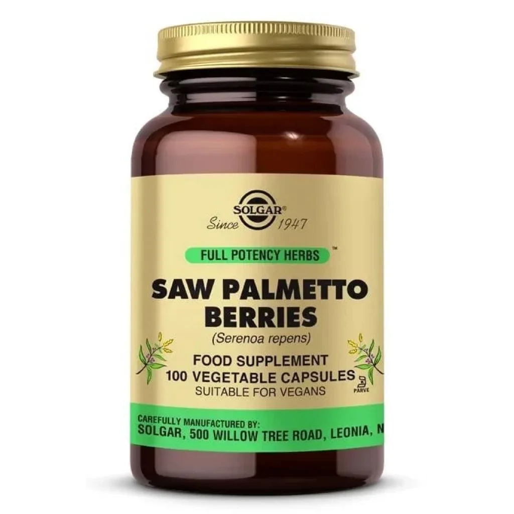 Solgar Saw Palmetto Berries 100 Kapsül