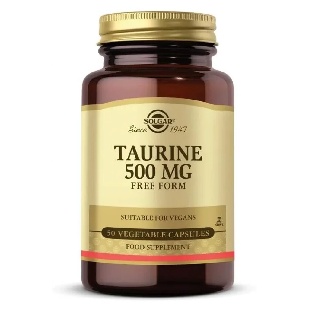 Solgar Taurine 500 mg 50 Kapsül