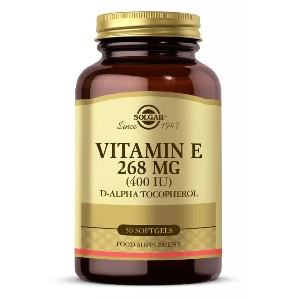 Solgar Vitamin E 400 IU 50 Kapsül