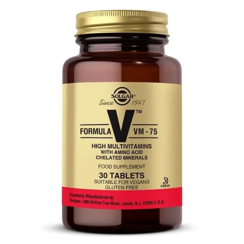 Solgar VM 75 Multivitamin 30 Tablet