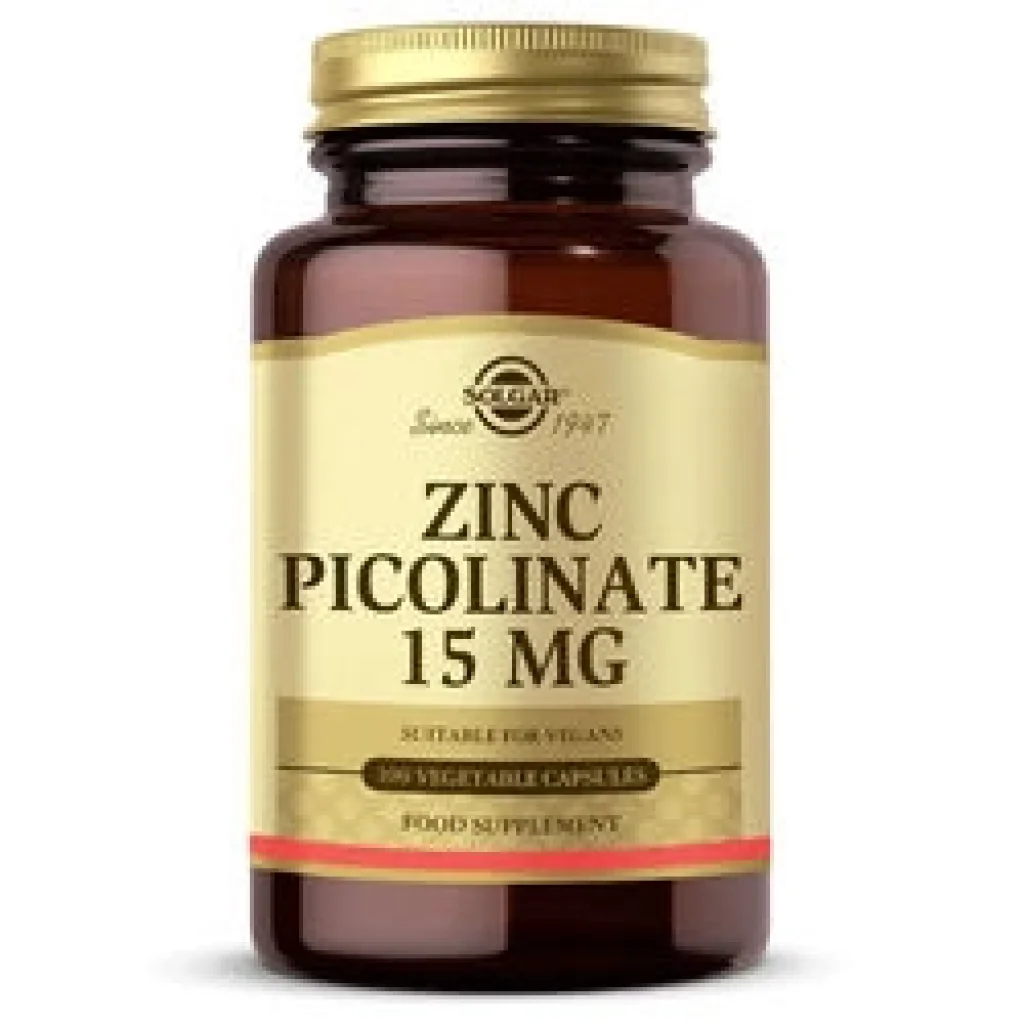 Solgar Zinc Picolinate 15 mg 100 Kapsül