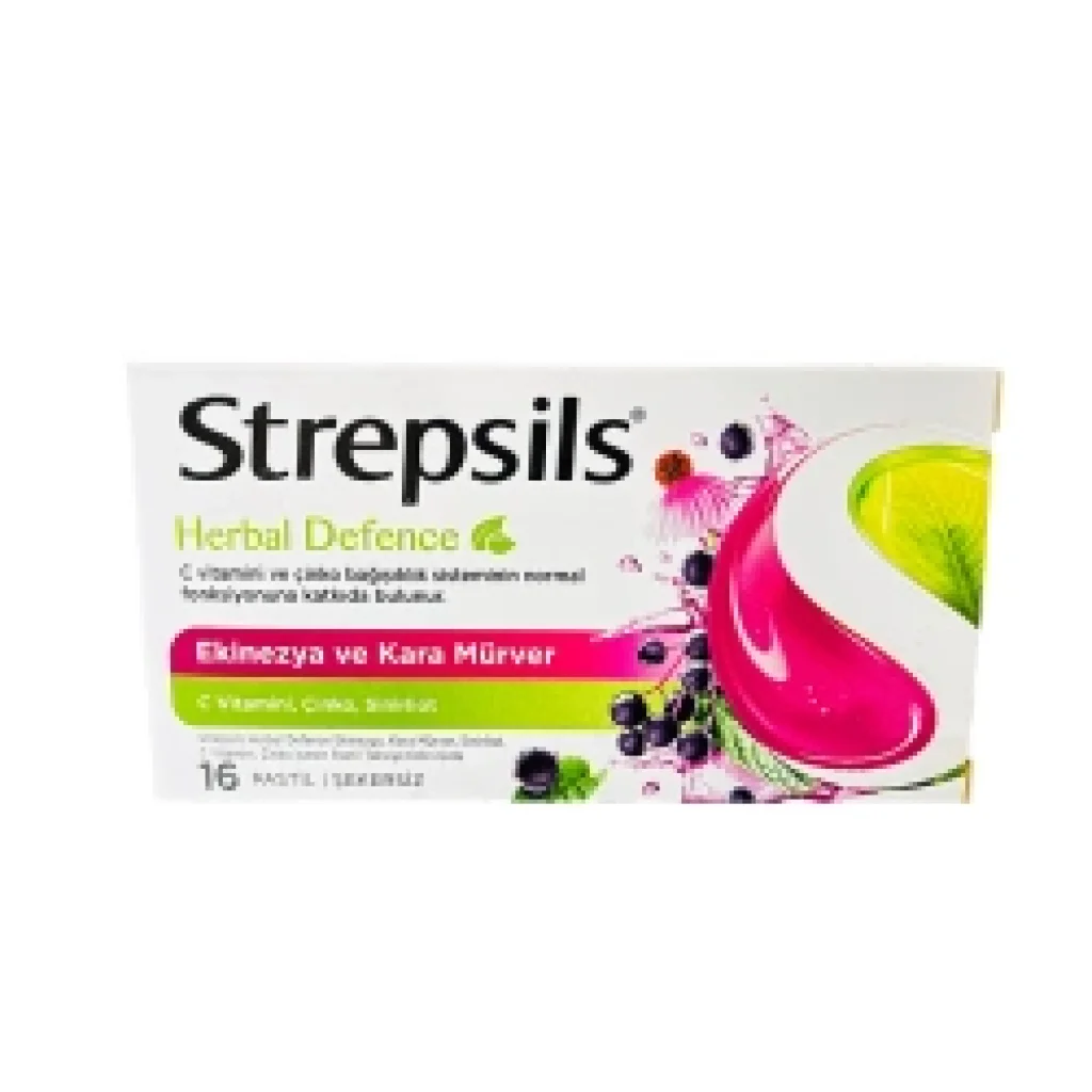 Strepsils Herbal Defence Karamürver & Ekinezya 16 Pastil