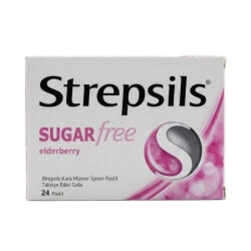 Strepsils Karamürver Aromalı Şekersiz 24 Pastil