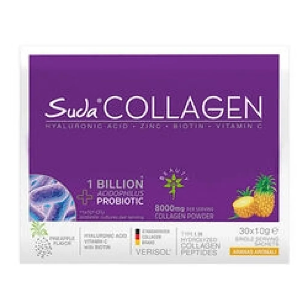 Suda Collagen Probiotic Pineapple 10 gr 30 Saşe