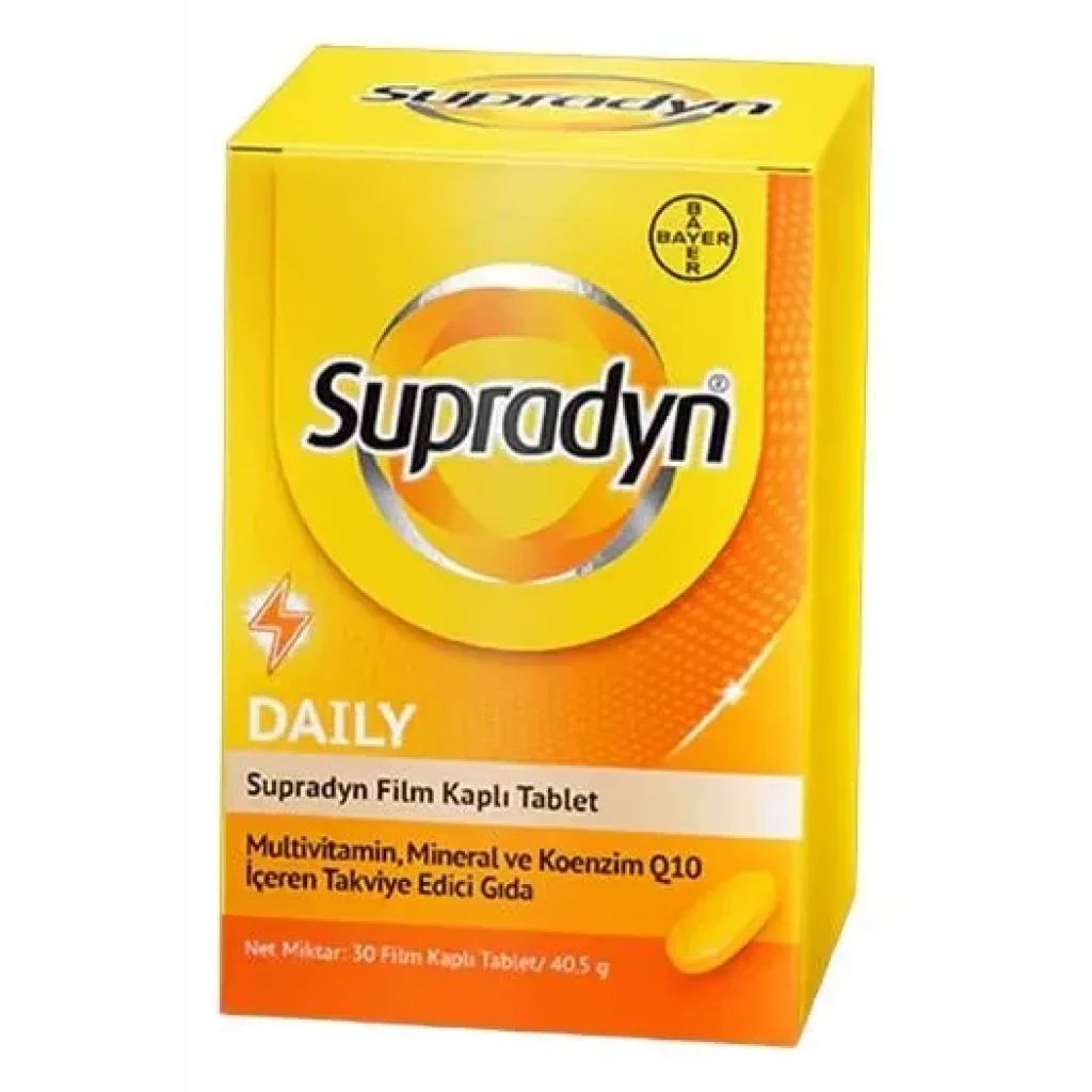 Supradyn Koenzim Q10 30 Film Kaplı Tablet