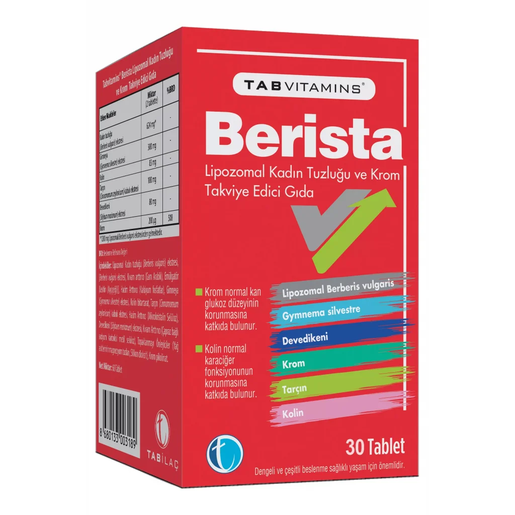 Tab Vitamins Berista 30 Tablet