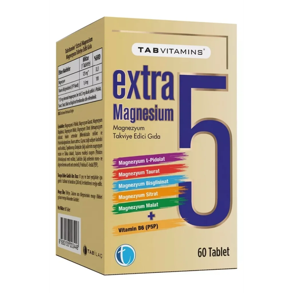 TAB Vitamins Extra Magnesium 60 Tablet