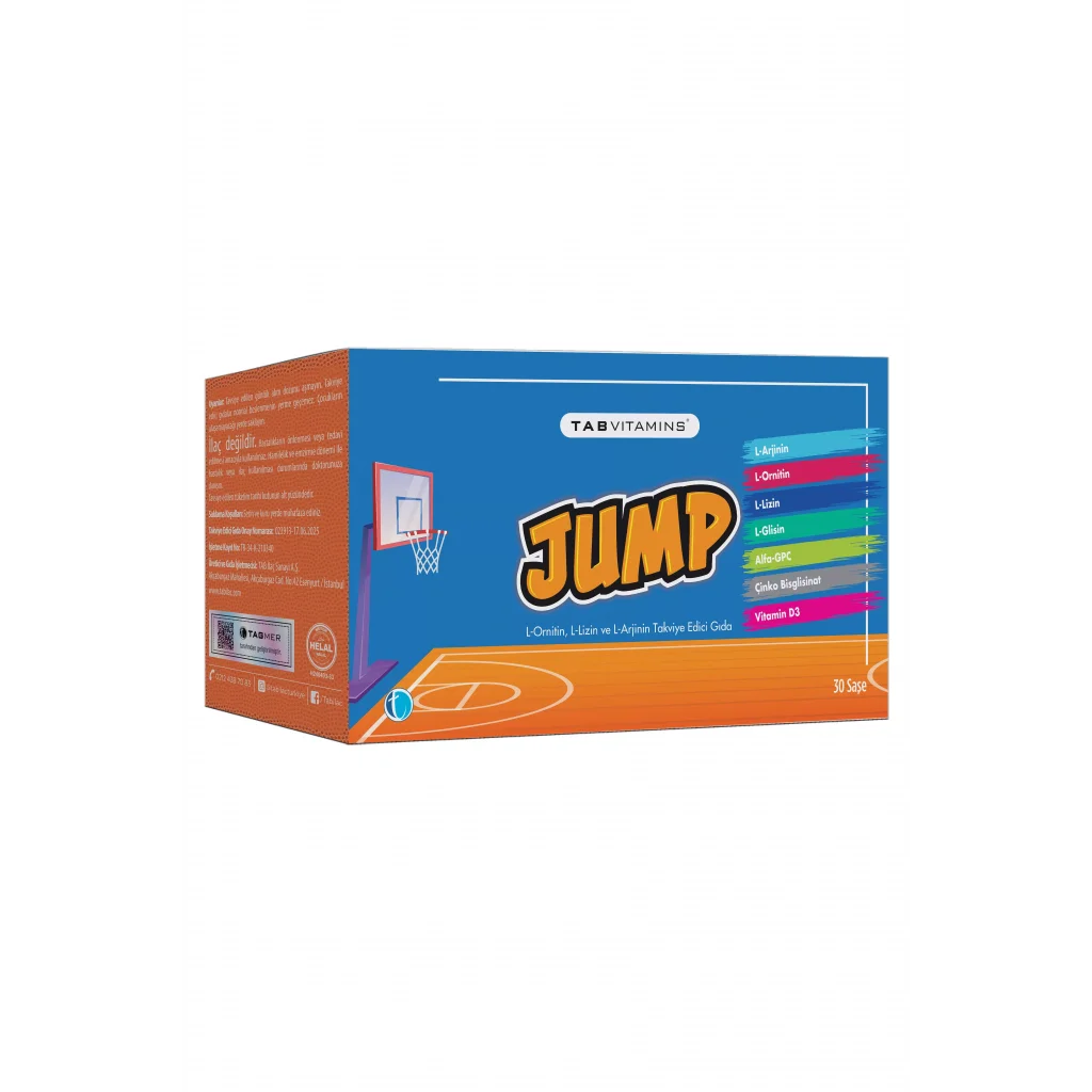 Tab Vitamins Jump Takviye Edici Gıda 30 Saşe