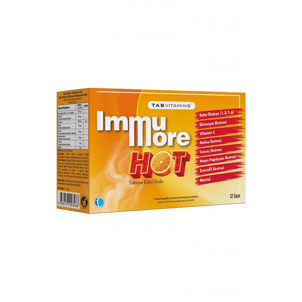 Tabvitamins Immumore Hot 12 Saşe