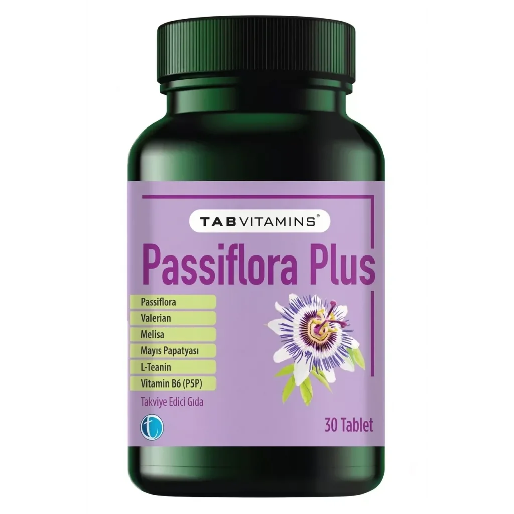 Tabvitamins Passiflora Plus 30 Tablet