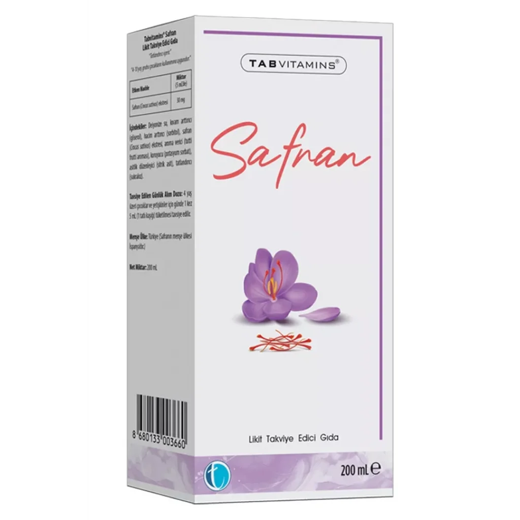 Tabvitamins Safran 200 ml