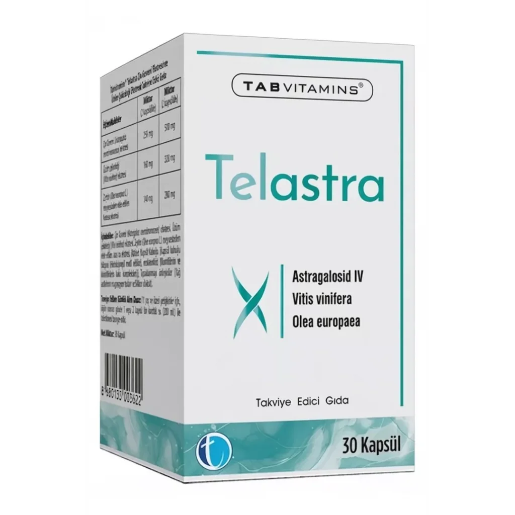 TabVitamins Telastra 30 Kapsül
