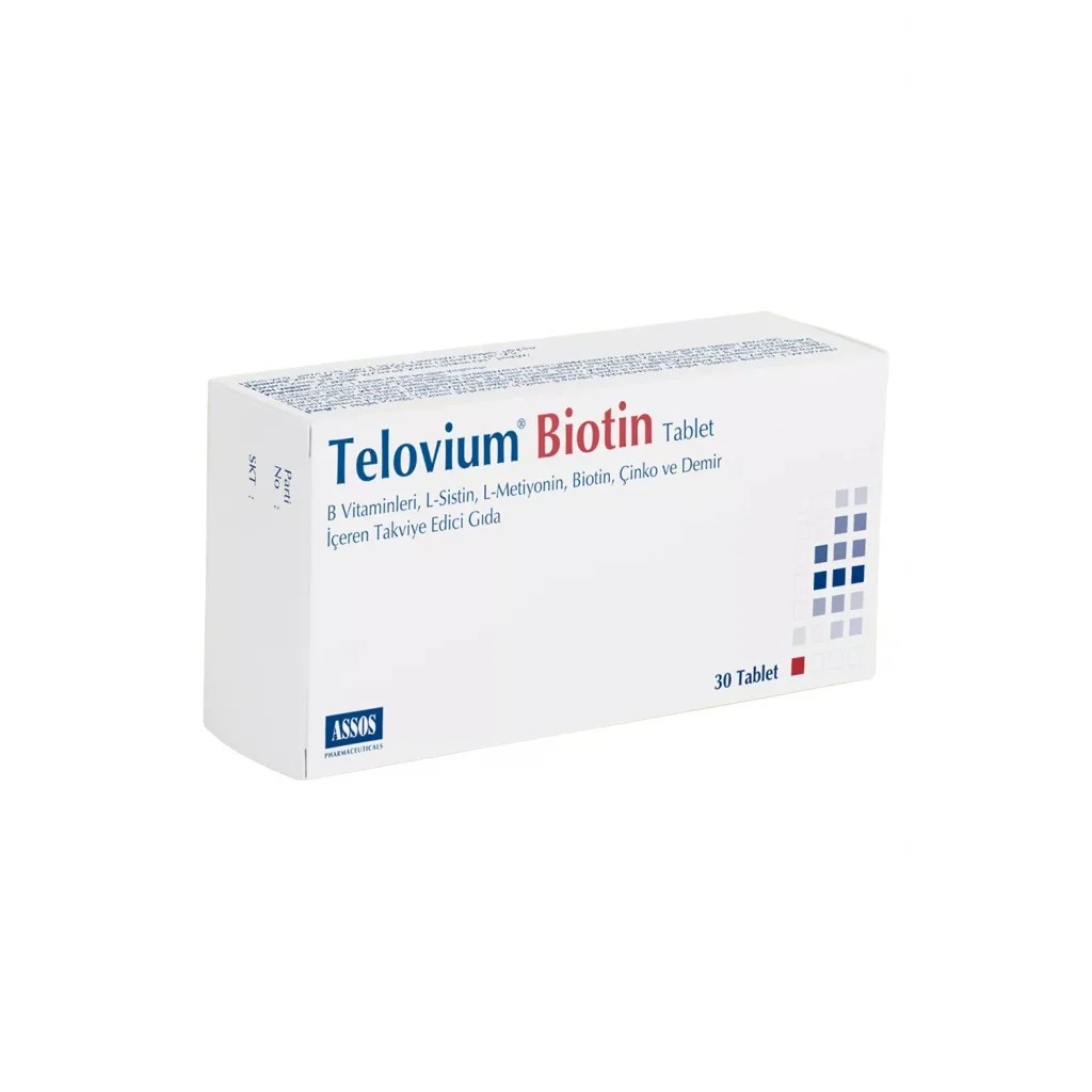 Telovium Biotin 30 Tablet