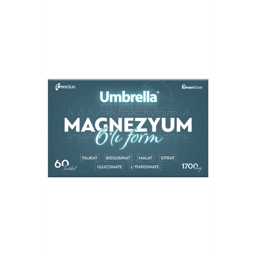 Umbrella Magnezyum 6lı Form