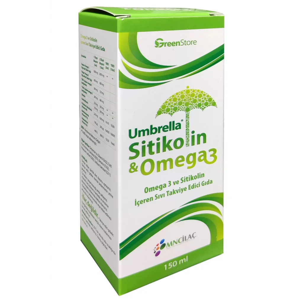 Umbrella Sitikolin Omega3 150 ml