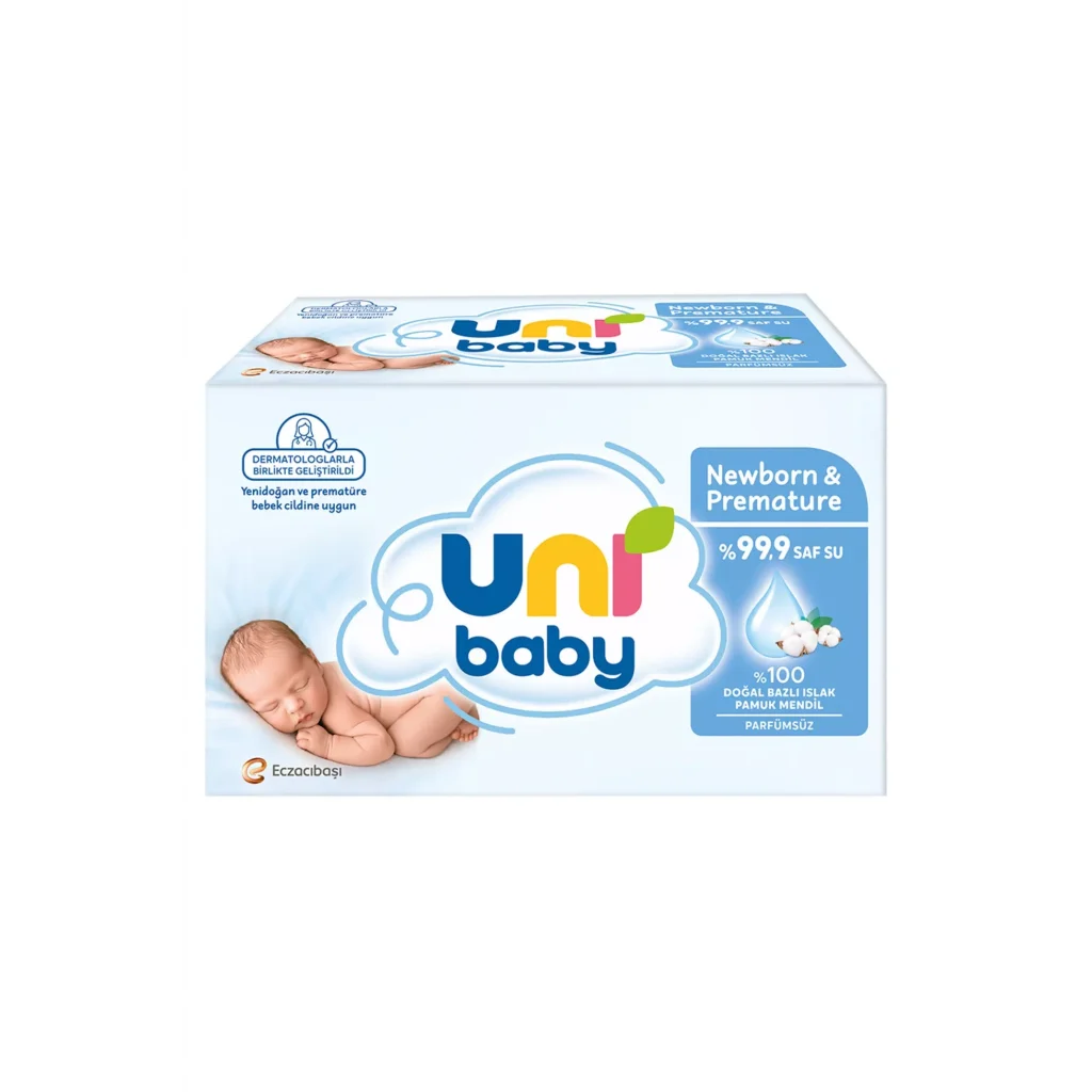 Uni Baby Islak Mendil 3 x 40 Adet