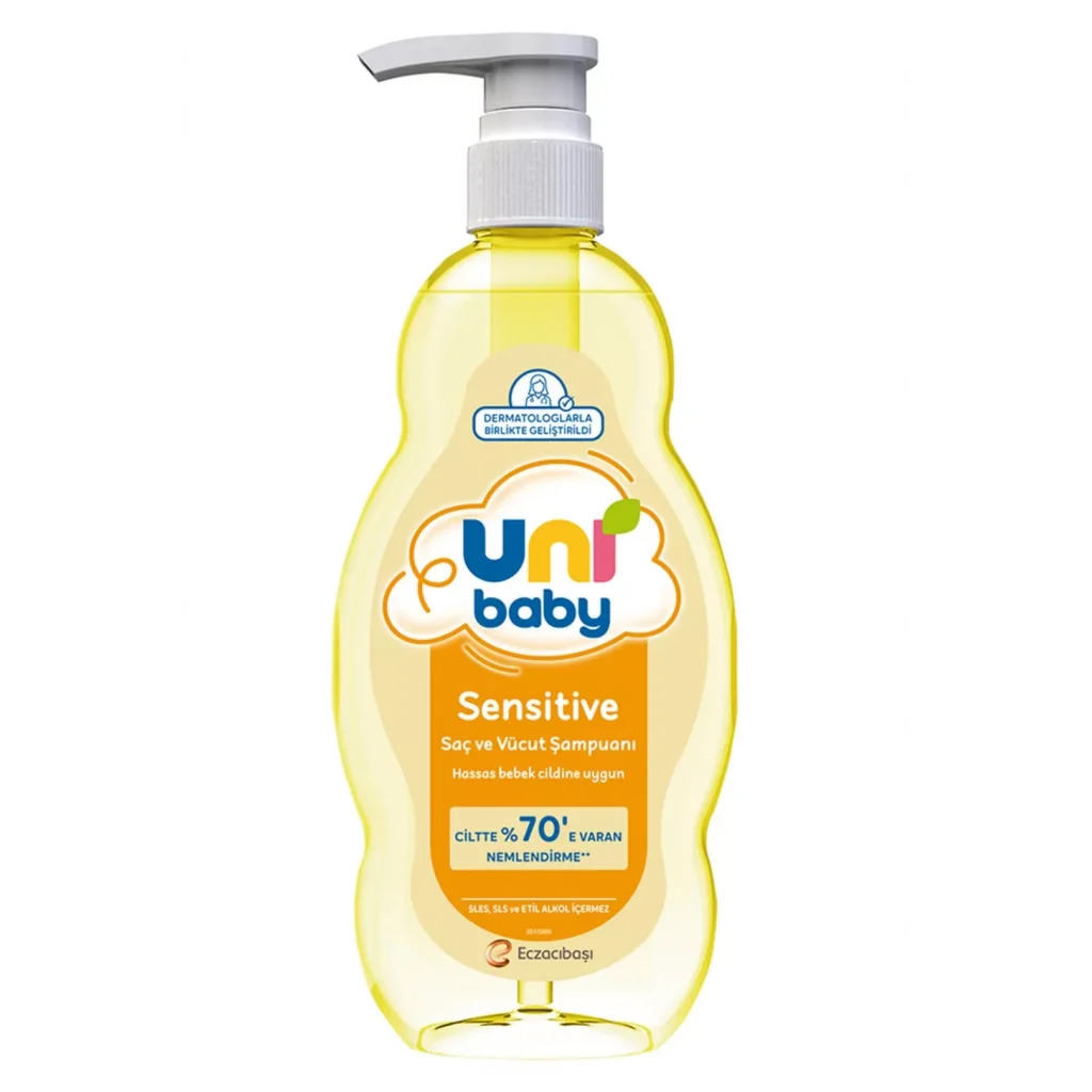 Uni Baby Sensitive Saç ve Vücut Şampuanı 700 mL