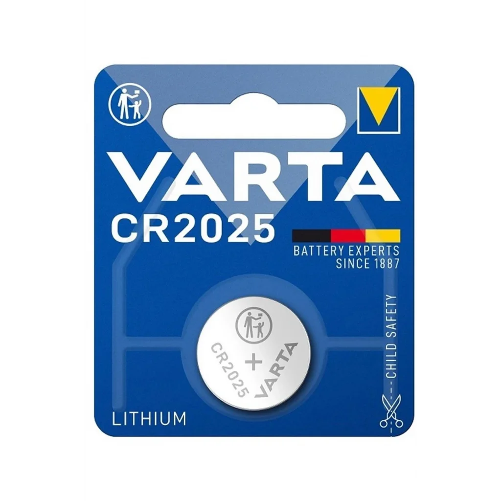 Varta CR2025 Lithium Pil 3V Tekli