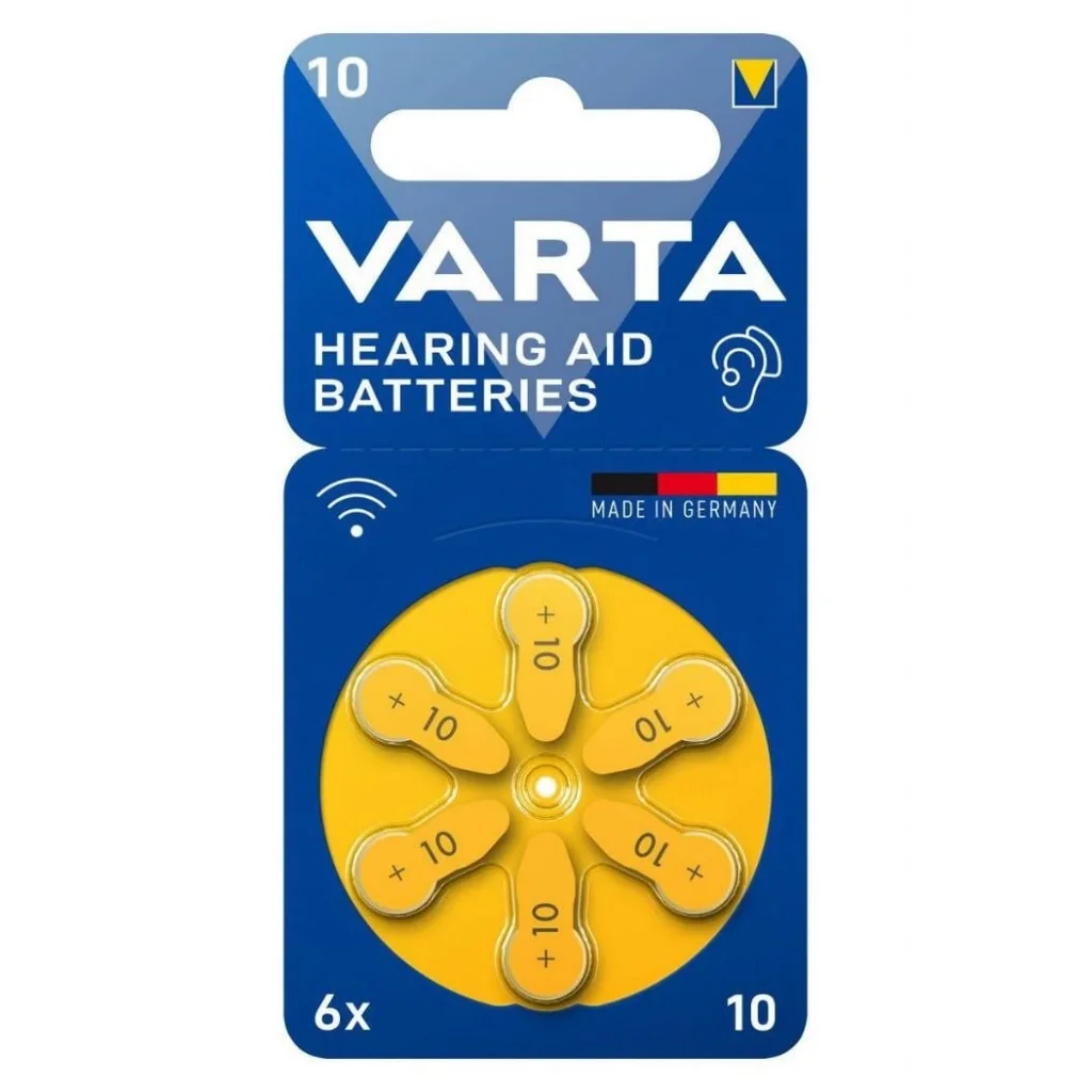 Varta Kulak Pili No: 10 6lı