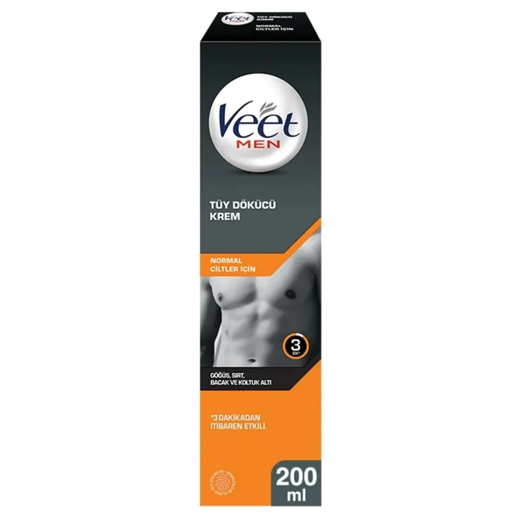Veet Men Tüy Dökücü Krem Normal Ciltler 200 ml